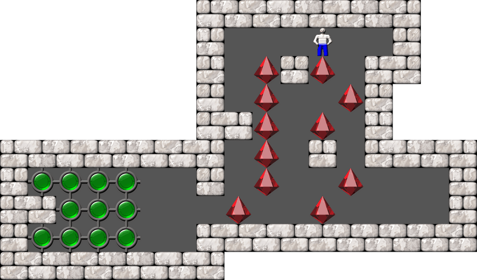 Сокобан Thinking Rabbit Arranged уровень 37